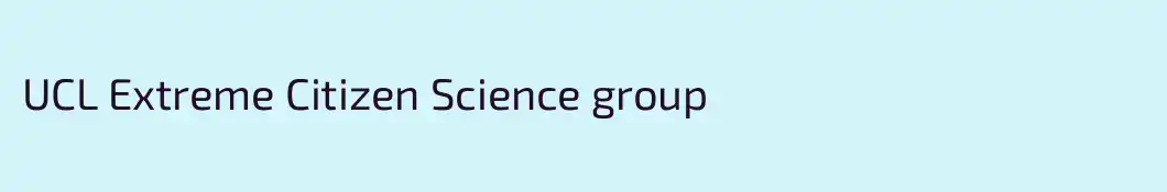 UCL Extreme Citizen Science group
